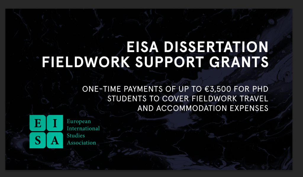 EISA Dissertation Fieldwork Support Grant
