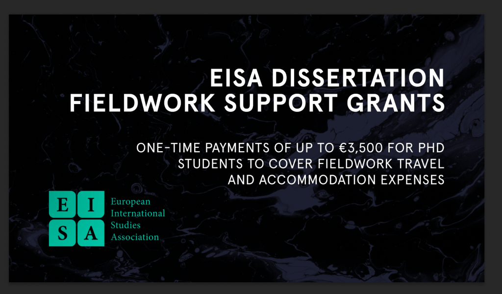 EISA Dissertation Fieldwork Support Grants 2025: Recipients Announced