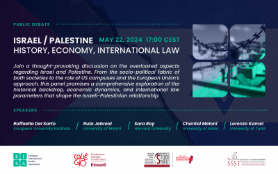 Online Event – Israel / Palestine: History, Economy, International Law
