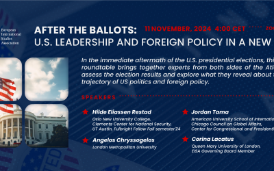 After the Ballots: U.S. Leadership and Foreign Policy in a New Era?