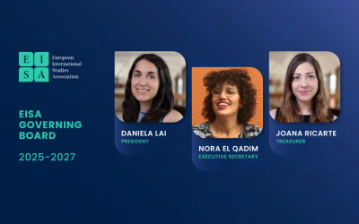 Greetings from the new EISA President and Executive Secretary