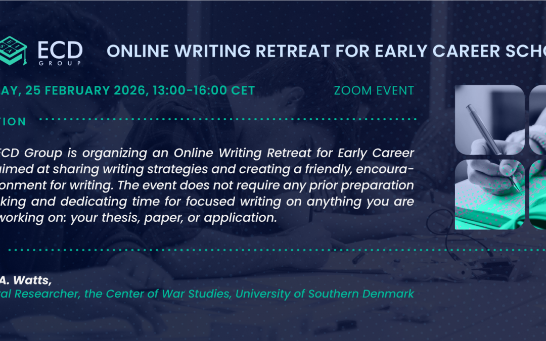 Online Writing Retreat for Early Career Scholars