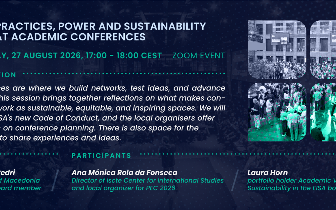 Online Event – Practices, power and sustainability at academic conferences